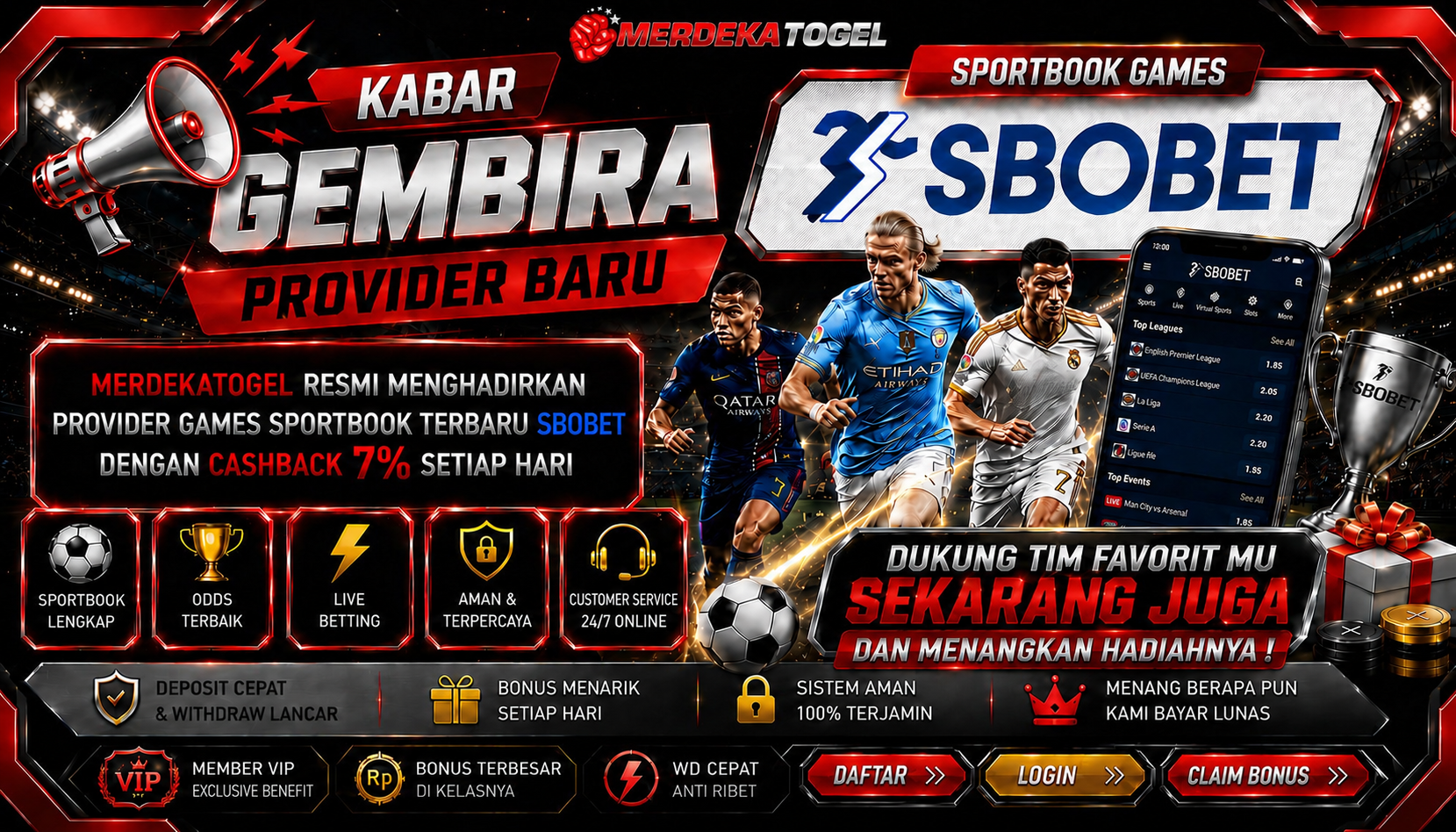 PANDUAN BERMAIN & MEMBACA PASARAN PARLAY SBOBET DI SITUS MERDEKATOGEL